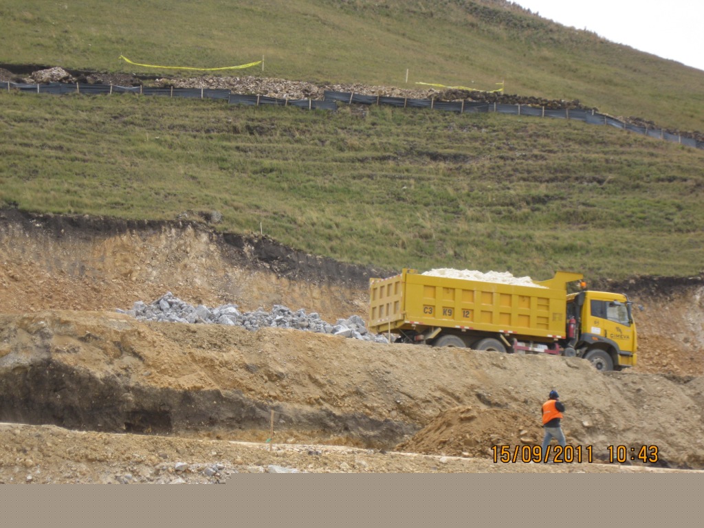 Traslado de Materiales Proyecto Conga Cajamarca 2011